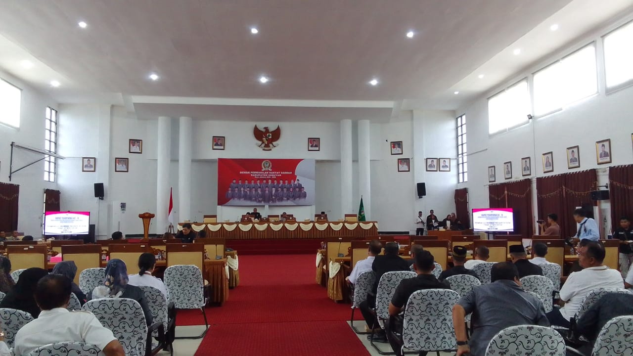 78. Wakil Ketua PA Klp Hadiri Rapat Paripurna Ke 8 DPRD Kab. Seruyan 2
